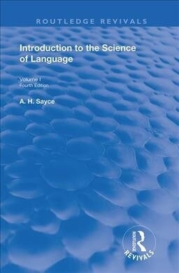 Introduction to the Science of Language : Vol 1 (Hardcover)