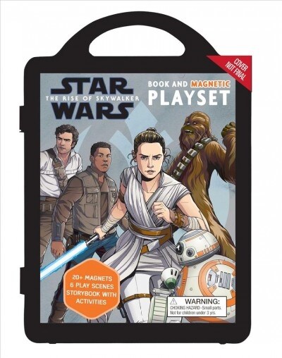 Star Wars: The Rise of Skywalker: Book and Magnetic Playset (Paperback)