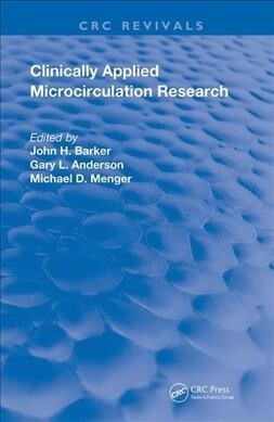 Clinically Applied Microcirculation Research (Hardcover, 1)