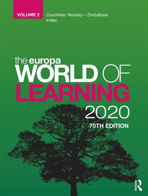 Europa World of Learning 2020 volume 2 (Hardcover, 1)
