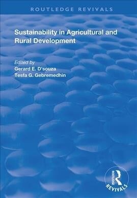 Sustainability in Agricultural and Rural Development (Hardcover, 1)