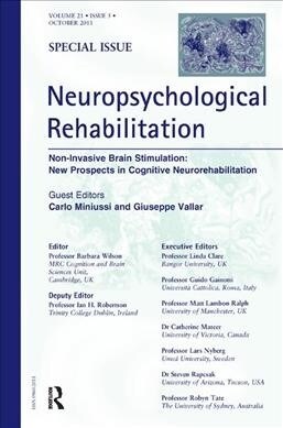 Non-Invasive Brain Stimulation: New Prospects in Cognitive Neurorehabilitation (Paperback, 1)