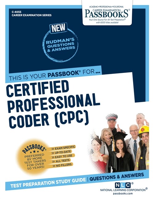 Certified Professional Coder (Cpc) (C-4055): Passbooks Study Guidevolume 4055 (Paperback)