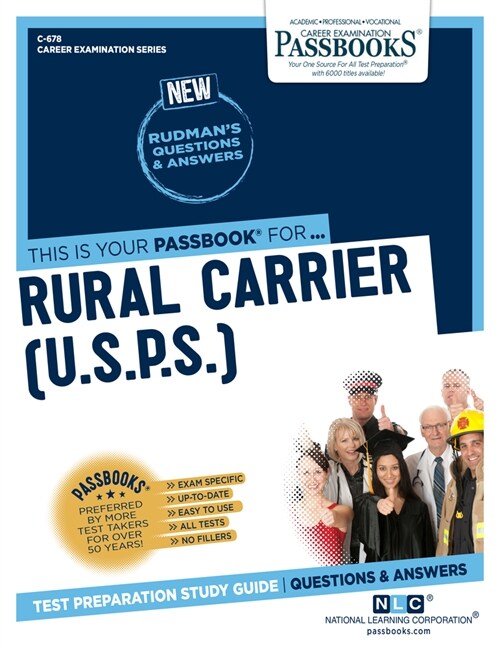 Rural Carrier (U.S.P.S.) (C-678): Passbooks Study Guide Volume 678 (Paperback)