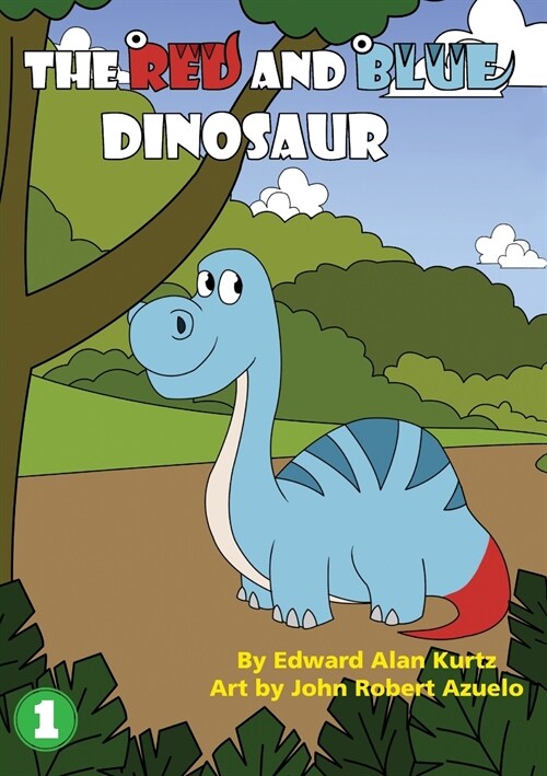 The Red And Blue Dinosaur (Paperback)