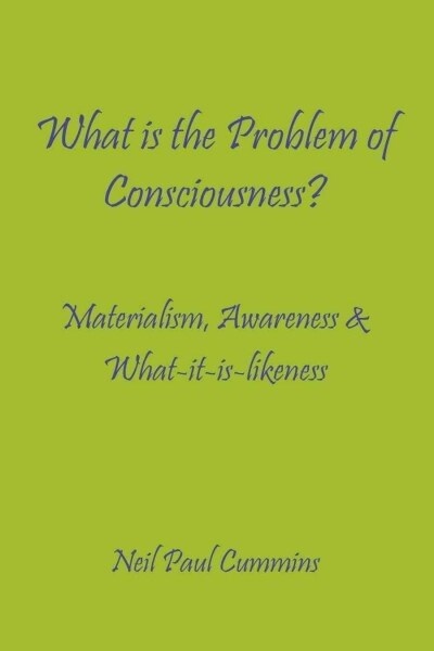 What is the Problem of Consciousness? : Materialism, Awareness & What-it-is-likeness (Paperback)