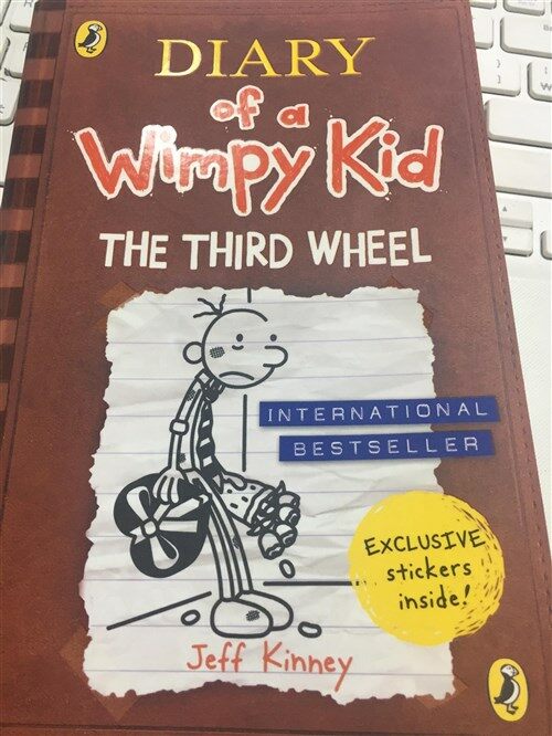[중고] Diary of a Wimpy Kid 07. The Third Wheel (Paperback,영국판)
