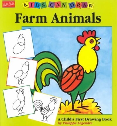 Kids Can Draw Farm Animals (Paperback)