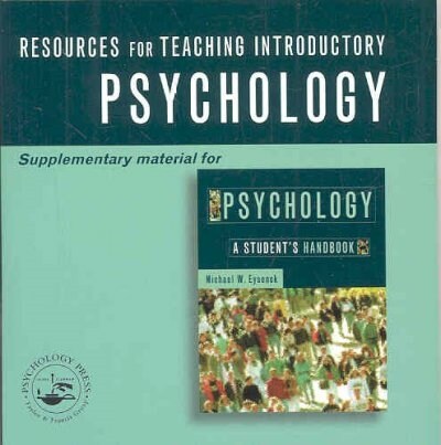 Resources for Teaching Introductory Psychology (CD-ROM, 1st)