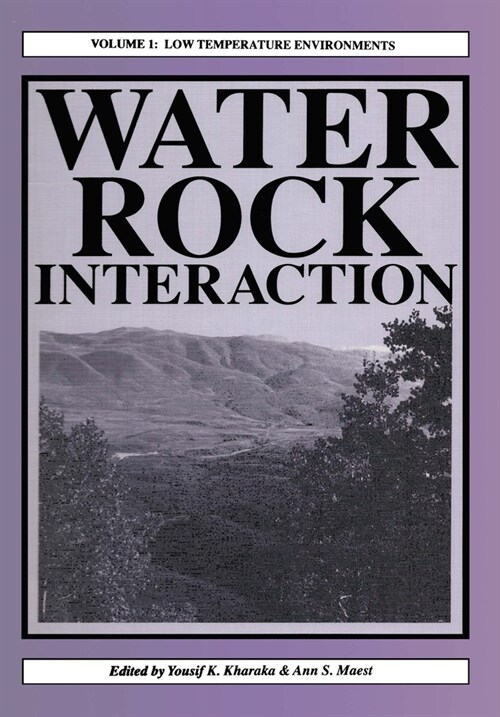 Water-Rock Interaction Wri7 - (Hardcover)