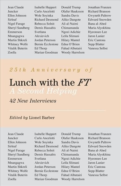 Lunch with the FT : A Second Helping (Hardcover)