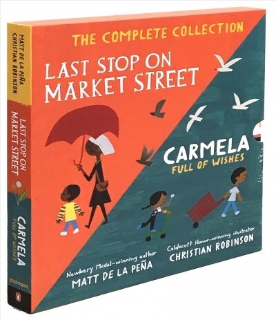 Last Stop on Market Street and Carmela Full of Wishes Box Set (Hardcover)