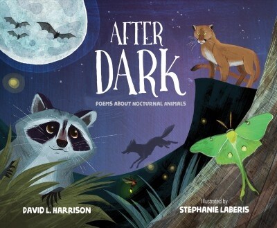 After Dark: Poems about Nocturnal Animals (Hardcover)