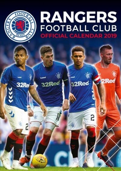 Official Rangers Football Club A3 Calendar 2020 (Calendar)