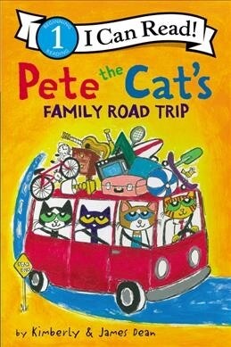 [중고] Pete the Cats Family Road Trip (Paperback)