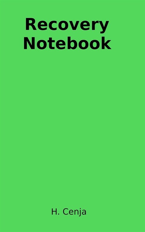 Recovery Notebook (Hardcover)