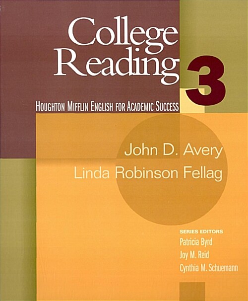 [중고] College Reading 3: English for Academic Success (Paperback)