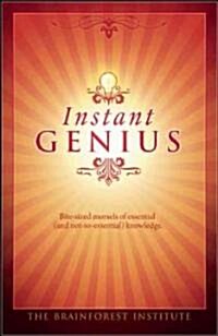 Instant Genius: Fast Food for Thought (Hardcover)