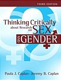 Thinking Critically about Research on Sex and Gender (Paperback, 3)