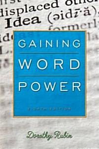 [중고] Rubin: Gaining Word Power_8 (Paperback, 8)