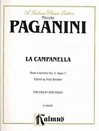 La Campanella, From concerto No. 2, Opus 7 (Paperback)