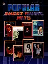 Popular Sheet Music Hits for Piano/Vocal/Chords (Paperback)
