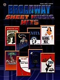 Broadway Sheet Music Hits: Piano/Vocal/Chords (Paperback)