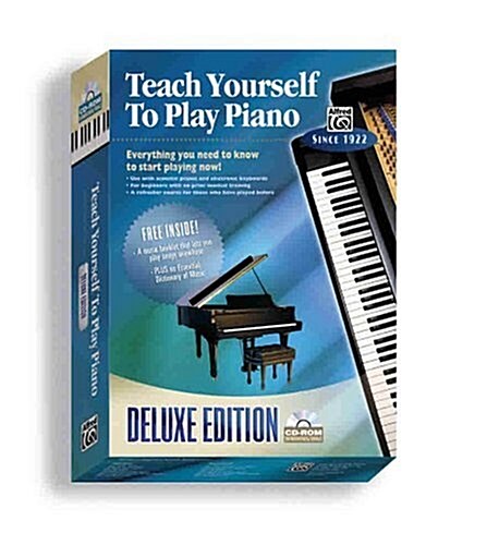 Alfreds Teach Yourself to Play Piano: Everything You Need to Know to Start Playing Now!, CD-ROM (Audio CD, Deluxe)