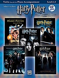 Selections From Harry Potter Instrumental Solos Movies 1-5 (Paperback, Compact Disc)