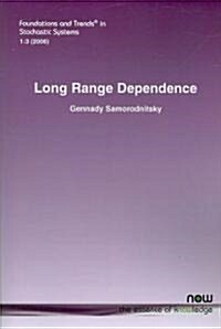 Long Range Dependence (Paperback)