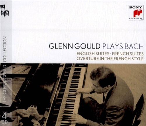 [수입] 글렌 굴드가 연주하는 바흐 : 영국 조곡, 프랑스 조곡, 프랑스풍 서곡 BWV 831 [4CD]