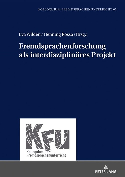 Fremdsprachenforschung ALS Interdisziplinaeres Projekt (Hardcover)