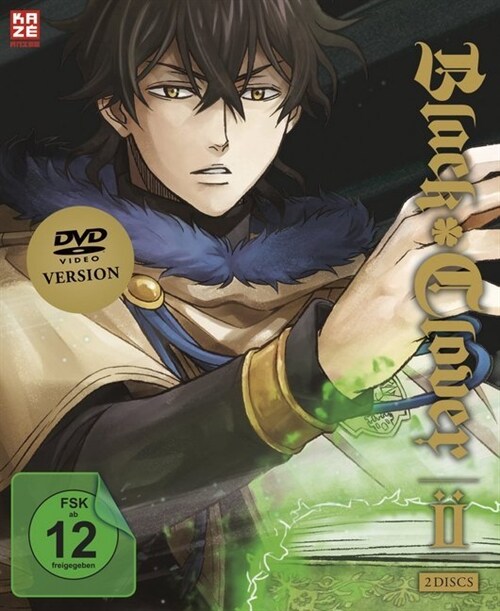 Black Clover. Tl.2, 2 DVD (DVD Video)