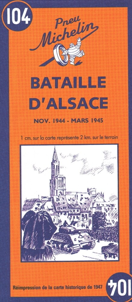 Michelin Battle of Alsace (Paperback)