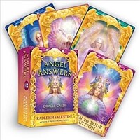 Angel Answers Oracle Cards: A 44-Card Deck and Guidebook (Cards, Multi-colored) - 카드 뒷면 멀티컬러 상품