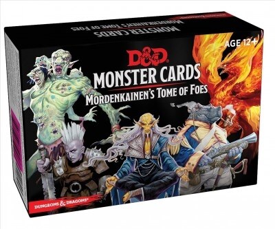 Dungeons & Dragons Spellbook Cards: Mordenkainens Tome of Foes (Monster Cards, D&d Accessory) (Other)