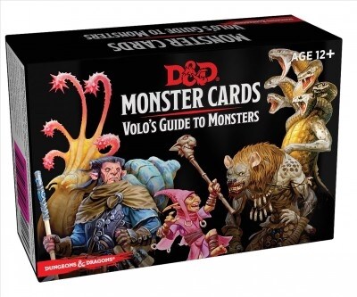 Dungeons & Dragons Spellbook Cards: Volos Guide to Monsters (Monster Cards, D&d Accessory) (Other)