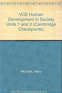 Vce Human Development in Society Units 1 and 2 (Paperback)