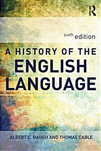 [중고] A History of the English Language (Paperback, 6 New edition)