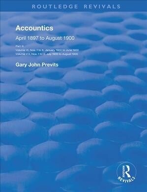 Accountics, Part III : January 1900 to August 1900 (Hardcover)