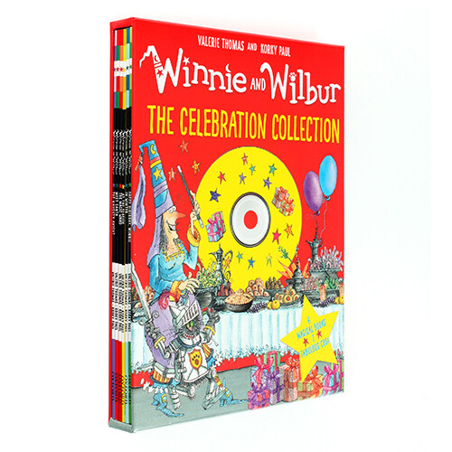 [중고] Winnie and Wilbur: the Celebration Collection (Paperback 6권 + CD 2장, 영국판)