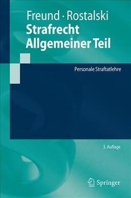 Strafrecht Allgemeiner Teil: Personale Straftatlehre (Paperback, 3, 3. Aufl. 2019)