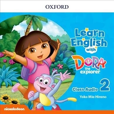 [중고] Learn English with Dora the Explorer: Level 2: Class Audio CDs (CD-Audio)