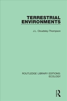 Terrestrial Environments (Hardcover)