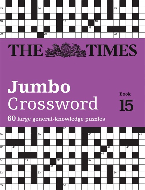 The Times 2 Jumbo Crossword Book 15 : 60 Large General-Knowledge Crossword Puzzles (Paperback)