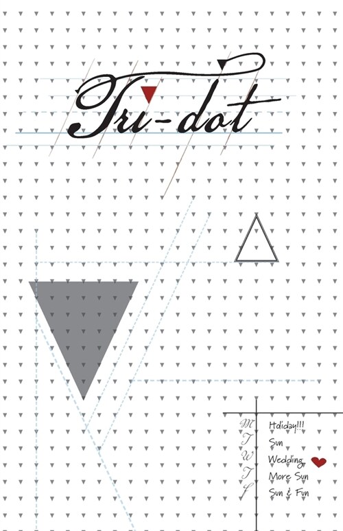 Tri-Dot: Triangle-Dot Grid Notebook (Paperback)