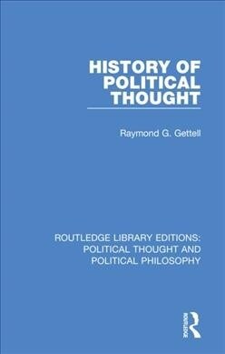 History of Political Thought (Hardcover, 1)