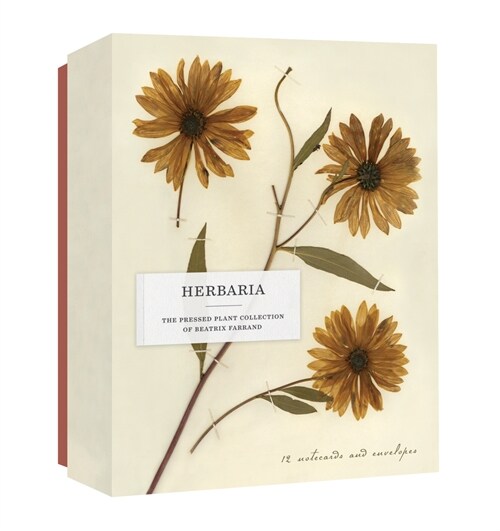 Herbaria: The Pressed Plant Collection of Beatrix Farrand: 12 Notecards and Envelopes (Novelty)
