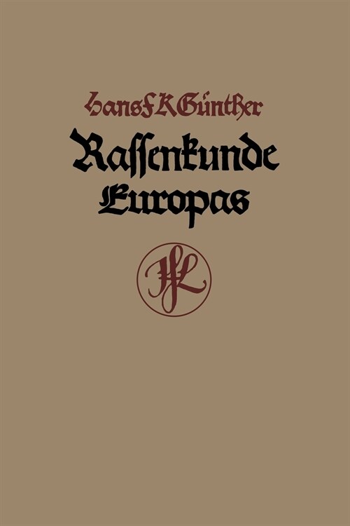 Rassenkunde Europas (Paperback)