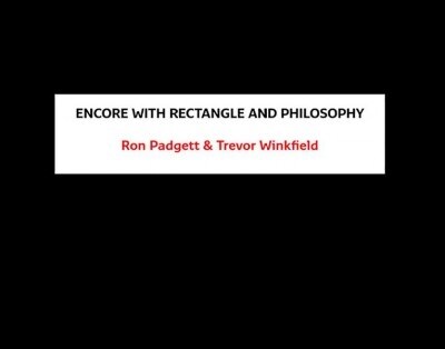 Encore with Rectangle and Philosophy (Paperback)